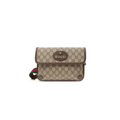 GUCCI GG SUPREME BELT BAG 493930 (24*17*3.5cm)